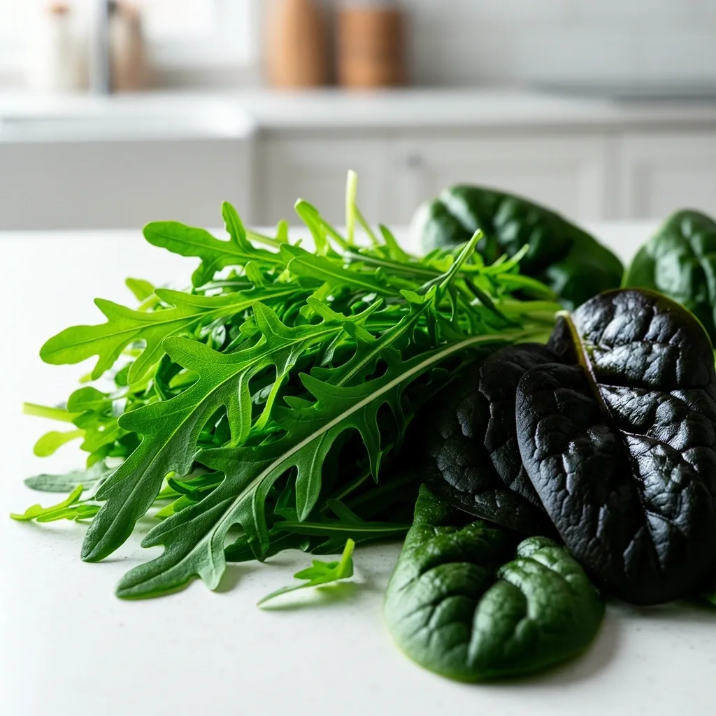 Leafy greens for detoxification