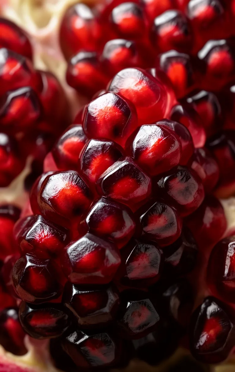 Anatomical structure of a pomegranate